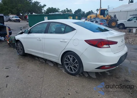 2020 Hyundai Elantra Limited from USA, damaged, VIN 5NPD84LF2LH584331